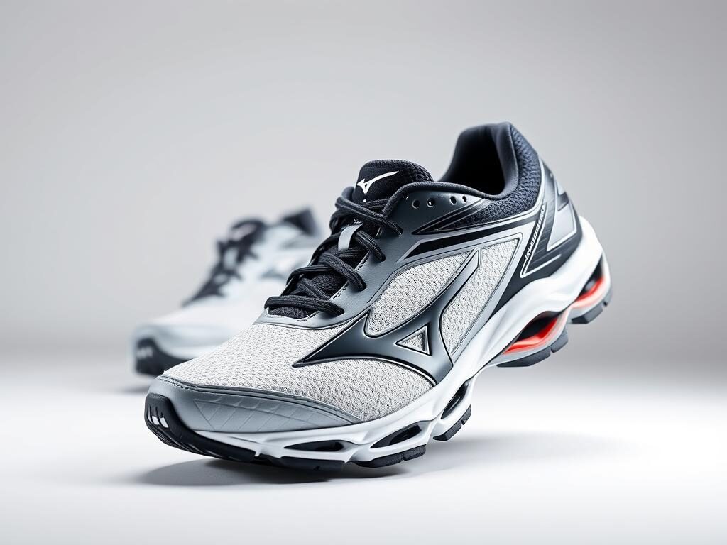 Tênis Mizuno Wave Rebellion Pro com destaque para a placa de carbono e tecnologias de performance Tênis Mizuno Wave Rebellion Pro com destaque para a placa de carbono e tecnologias de performance