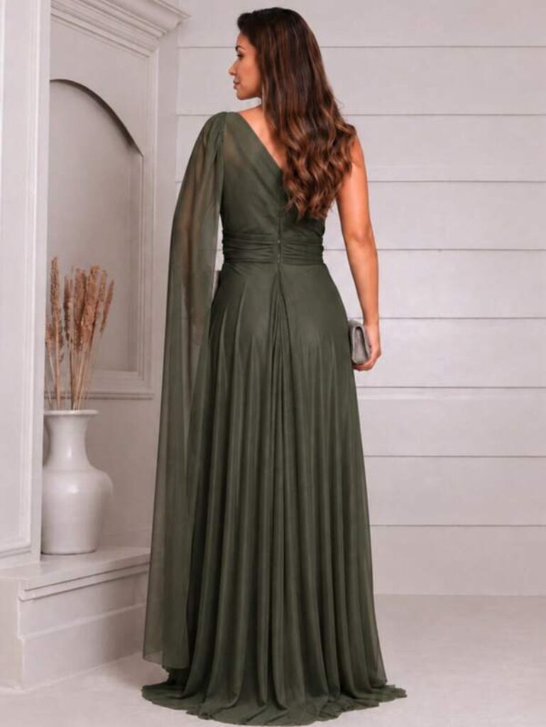 Vestido Aurora Oliva