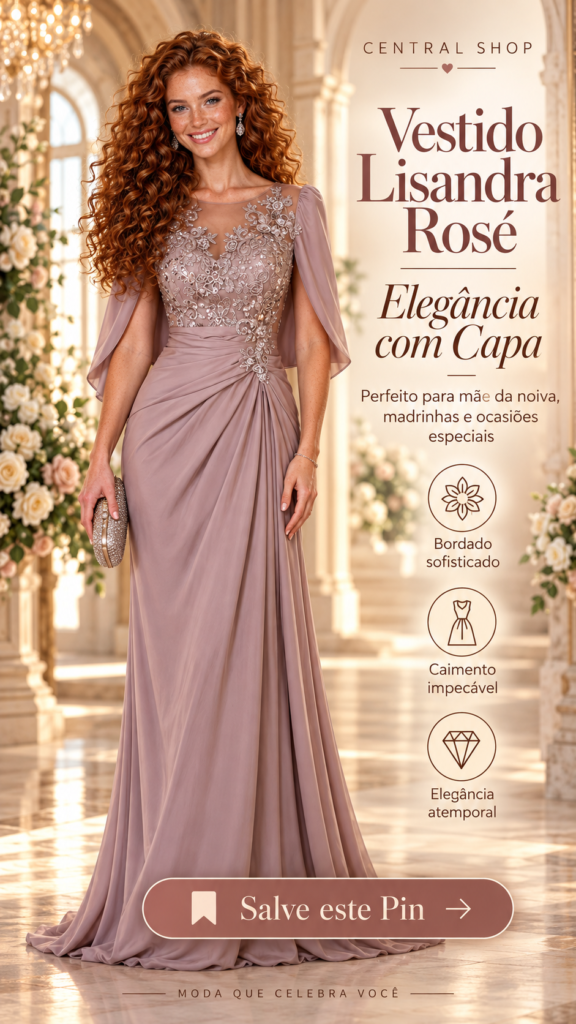 Vestido Lisandra Rosé