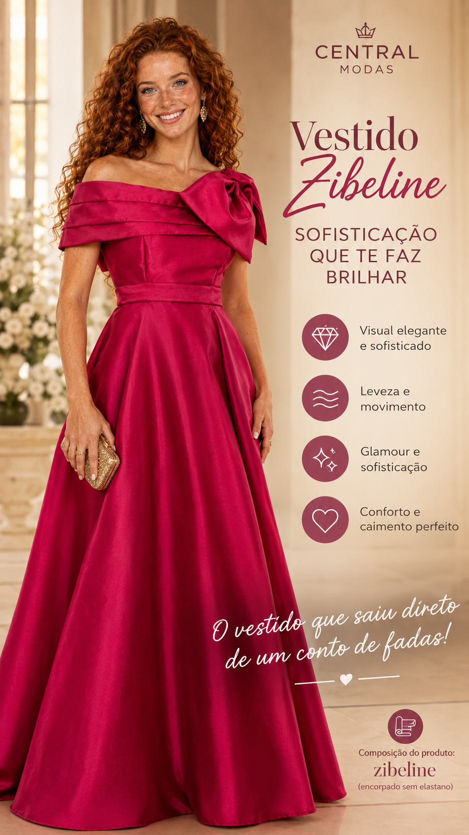 Vestido Zibeline