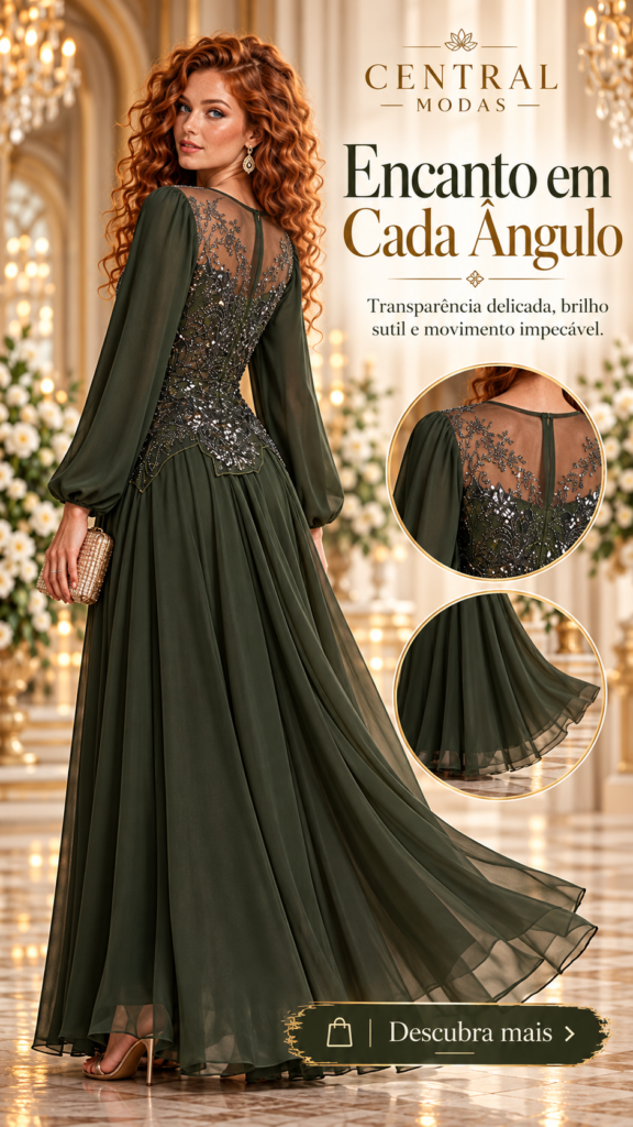 Vestido Esmeralda Imperial