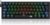 REDRAGON TECLADO MECANICO GAMER FIZZ RGB PRETO SWITCH MARROM